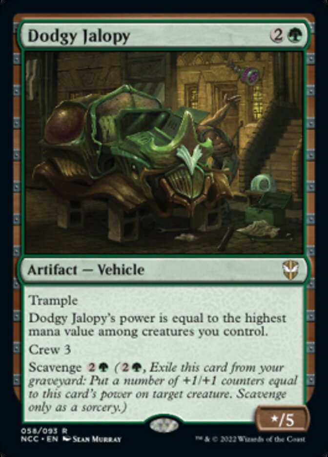 Dodgy Jalopy [Streets of New Capenna Commander] | Webway Games