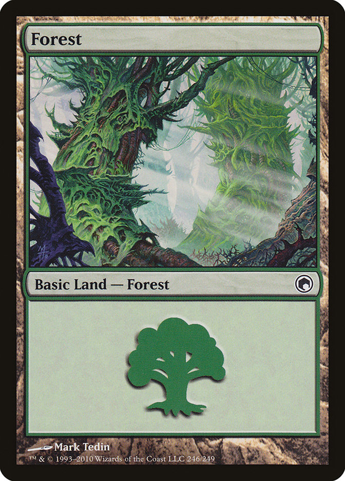 Forest (#246) [Scars of Mirrodin] | Webway Games