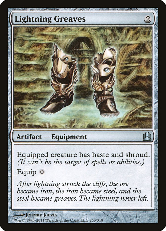 Lightning Greaves [Commander 2011] | Webway Games