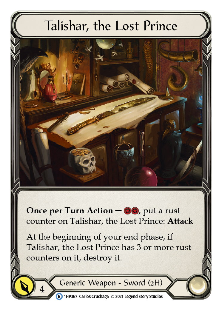 Talishar, the Lost Prince [1HP367] | Webway Games