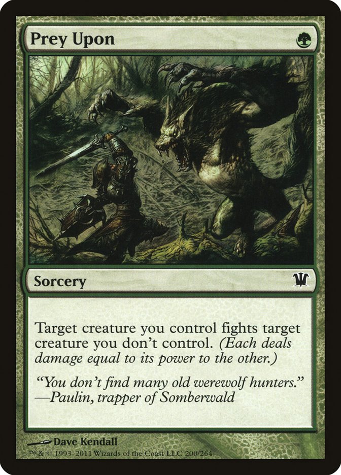 Prey Upon [Innistrad] | Webway Games