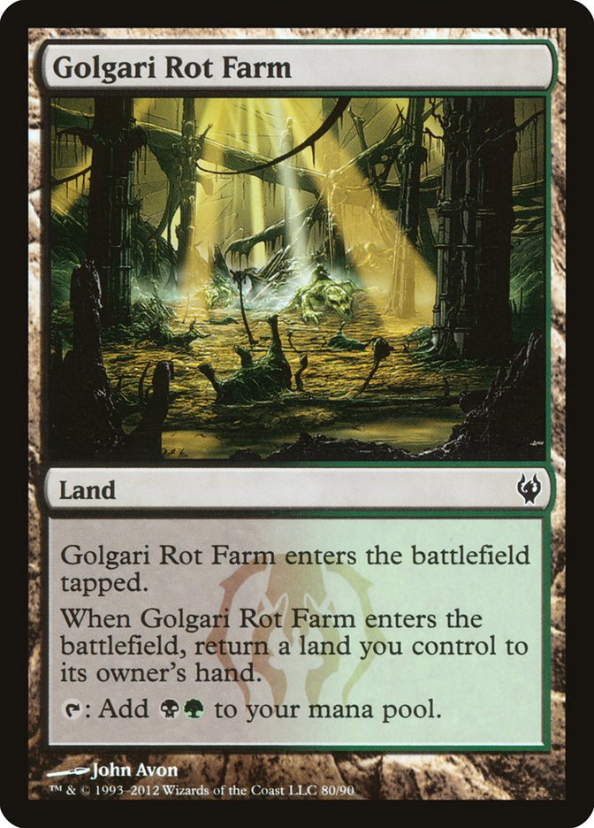 Golgari Rot Farm [Duel Decks: Izzet vs. Golgari] | Webway Games