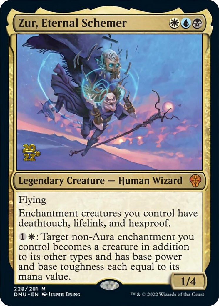 Zur, Eternal Schemer [Dominaria United Prerelease Promos] | Webway Games