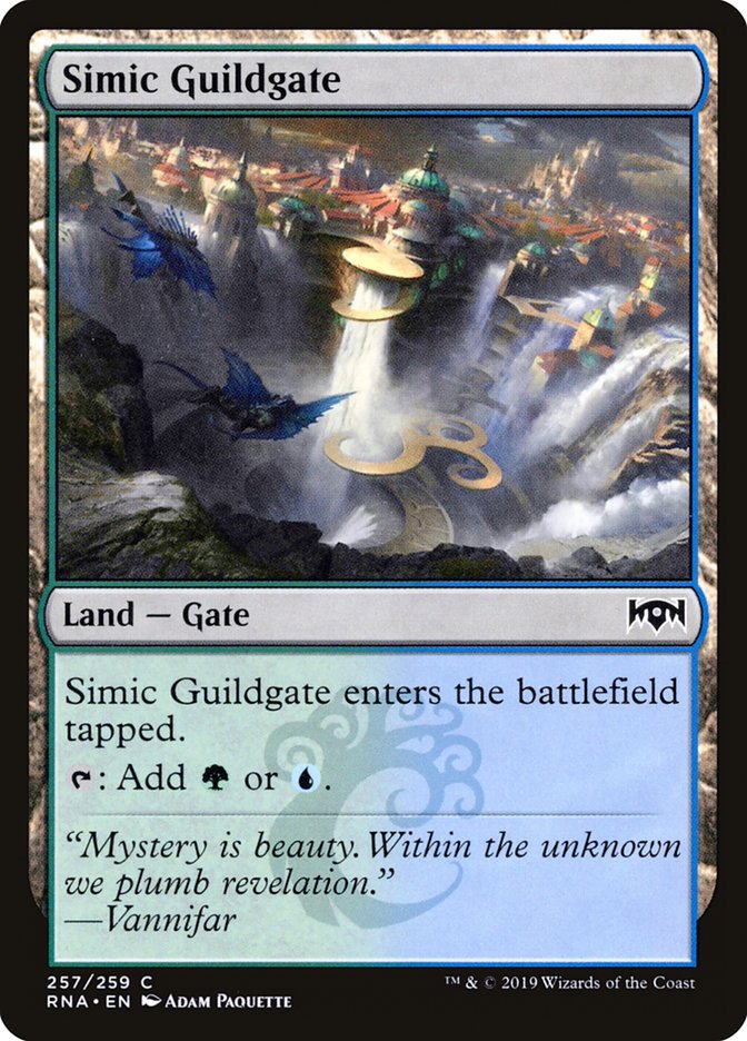 Simic Guildgate (257/259) [Ravnica Allegiance] | Webway Games