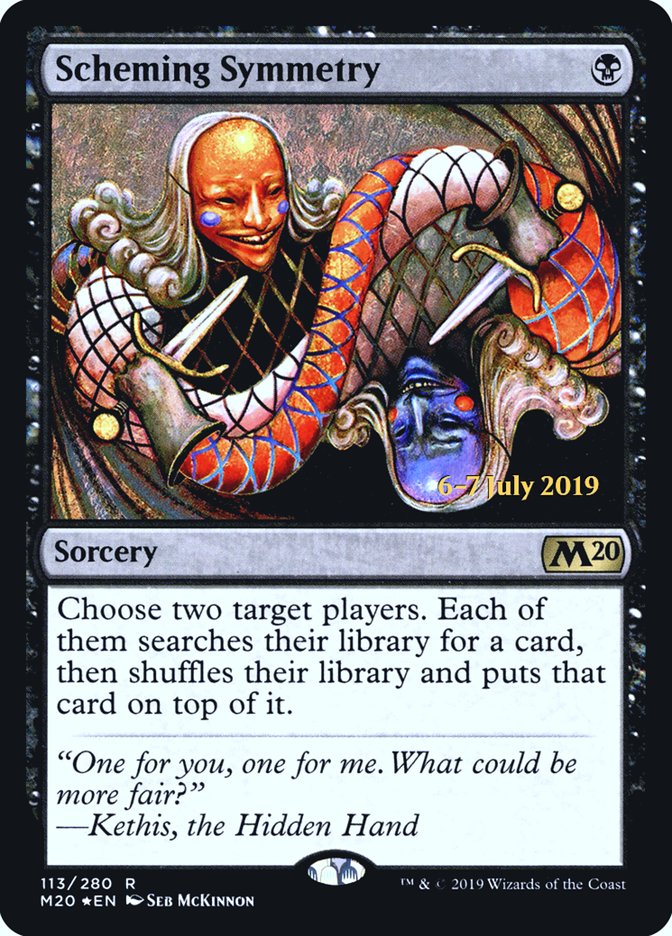 Scheming Symmetry  [Core Set 2020 Prerelease Promos] | Webway Games