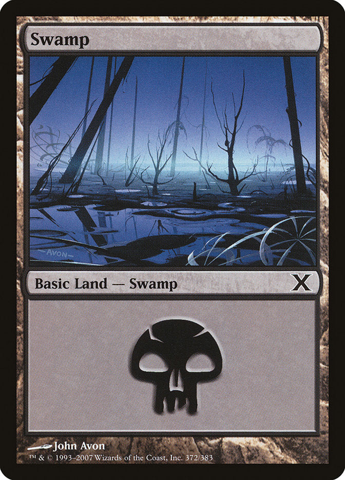 Swamp (372) [Tenth Edition] | Webway Games