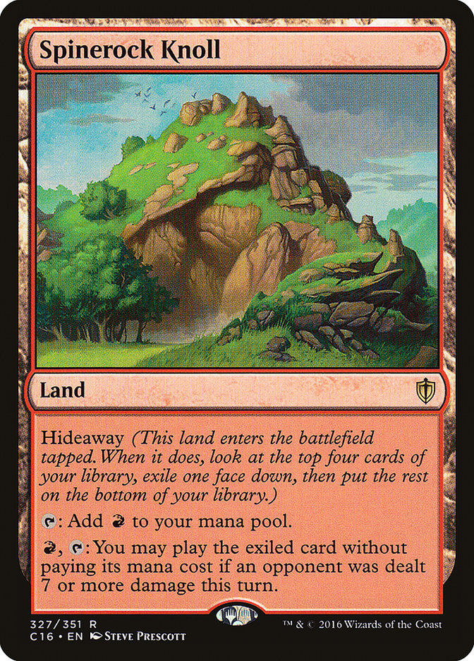 Spinerock Knoll [Commander 2016] | Webway Games