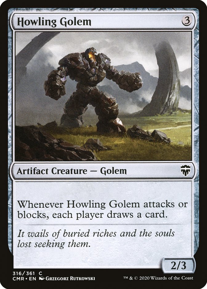 Howling Golem [Commander Legends] | Webway Games