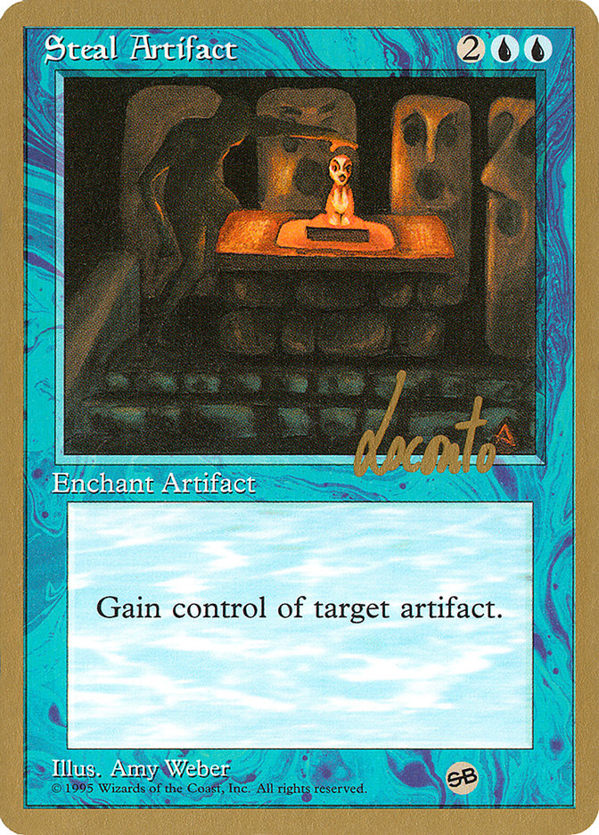Steal Artifact (Michael Loconto) (SB) [Pro Tour Collector Set] | Webway Games