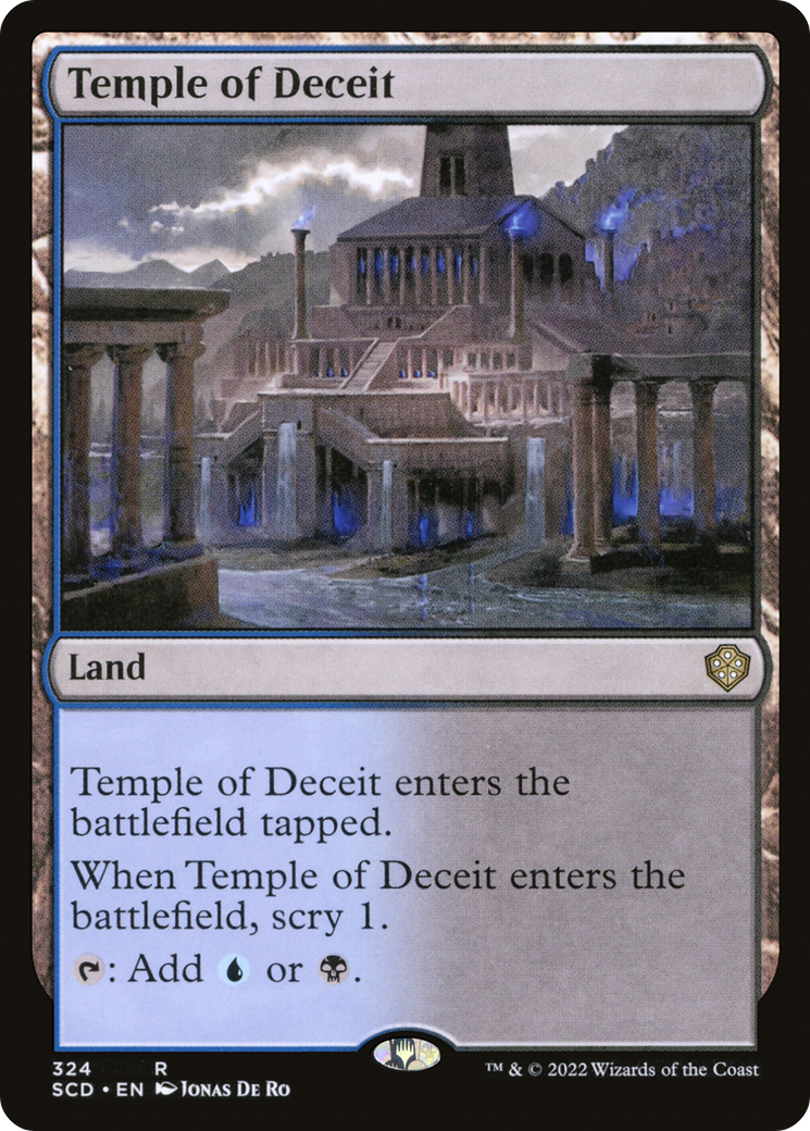 Temple of Deceit [Starter Commander Decks] | Webway Games