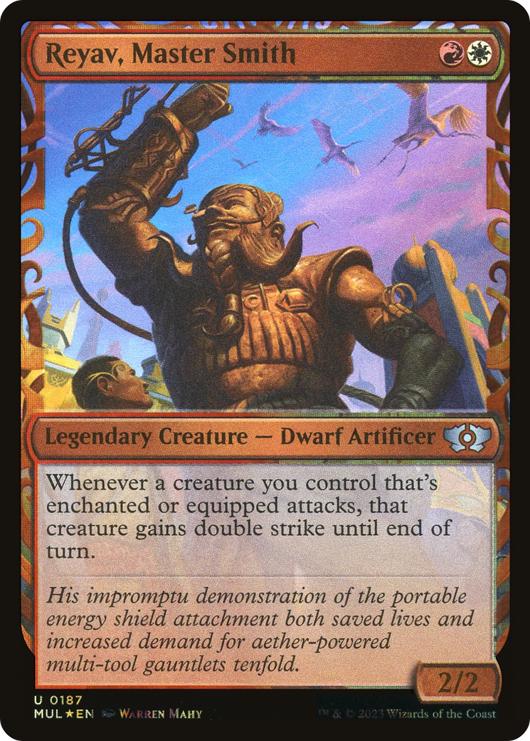 Reyav, Master Smith (Halo Foil) [Multiverse Legends] | Webway Games