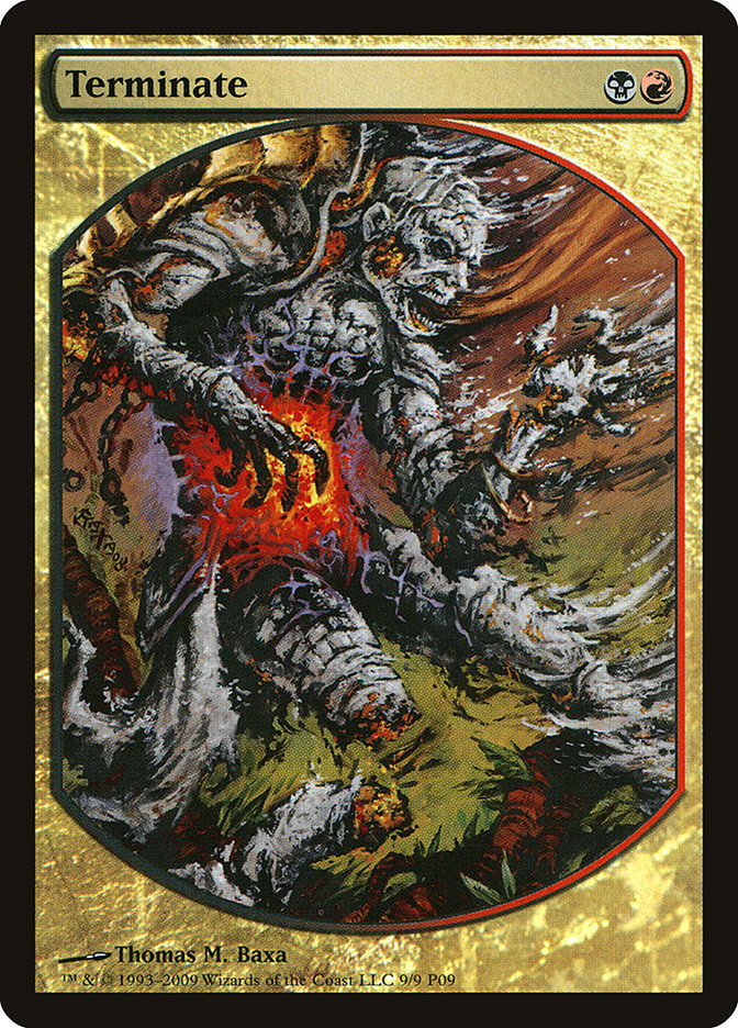 Terminate [Magic Player Rewards 2009] | Webway Games