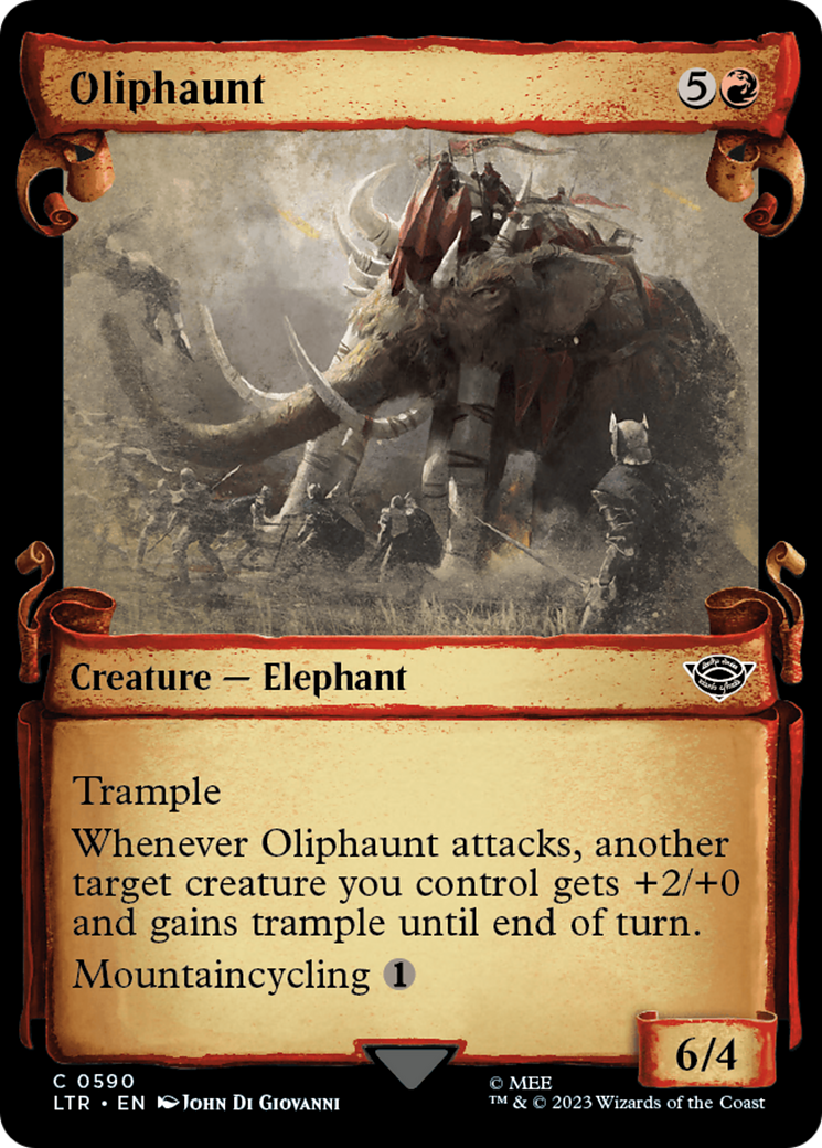 Oliphaunt [The Lord of the Rings: Tales of Middle-Earth Showcase Scrolls] | Webway Games