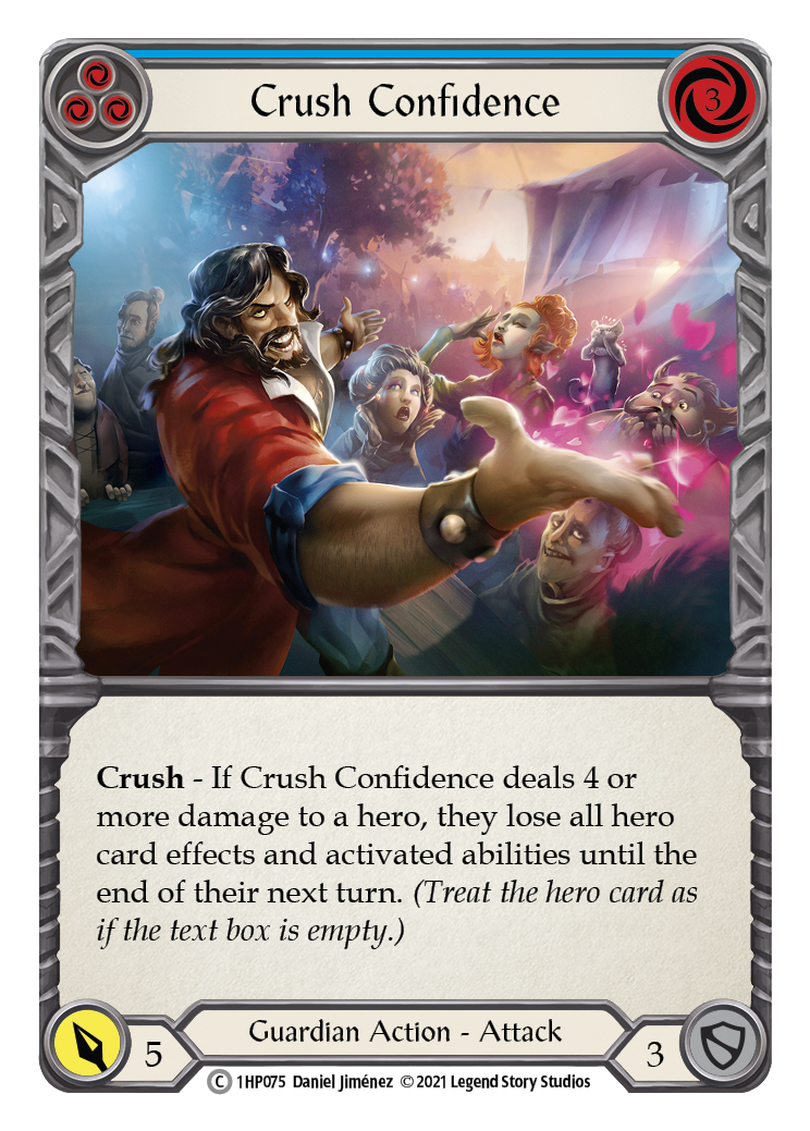 Crush Confidence (Blue) [1HP075] | Webway Games