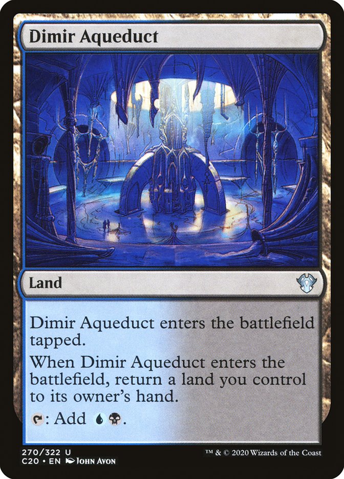 Dimir Aqueduct [Commander 2020] | Webway Games