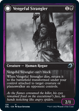 Vengeful Strangler // Strangling Grasp [Innistrad: Double Feature] | Webway Games