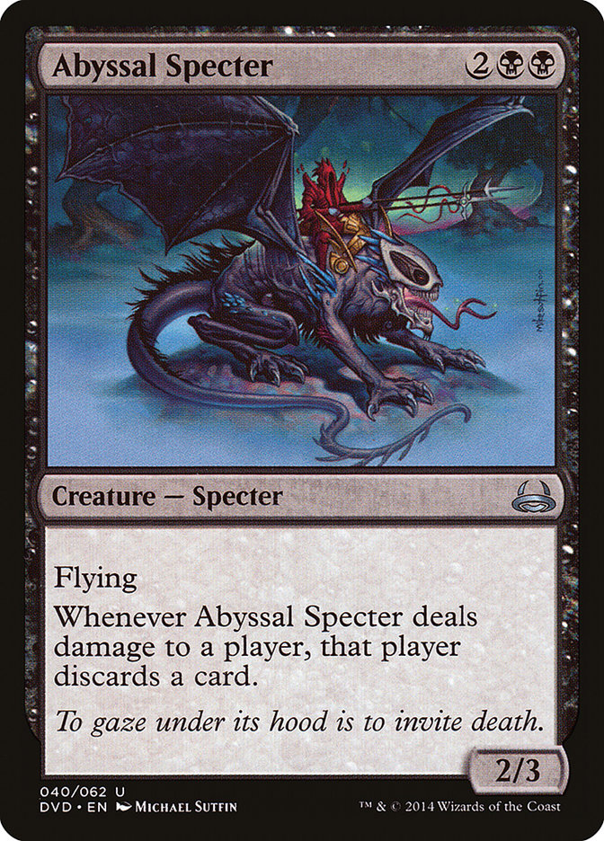 Abyssal Specter (Divine vs. Demonic) [Duel Decks Anthology] | Webway Games