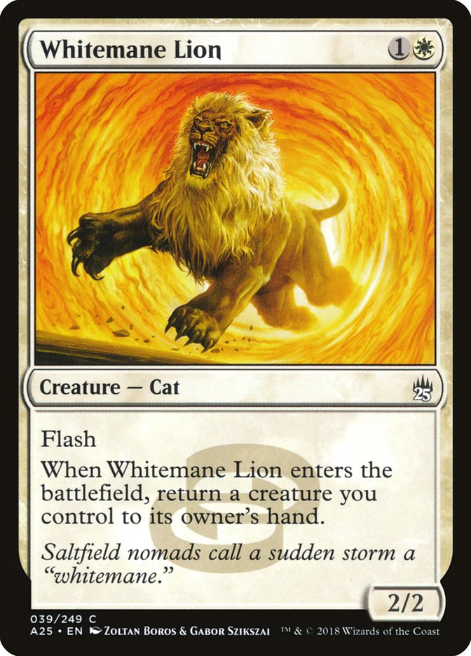 Whitemane Lion [Masters 25] | Webway Games