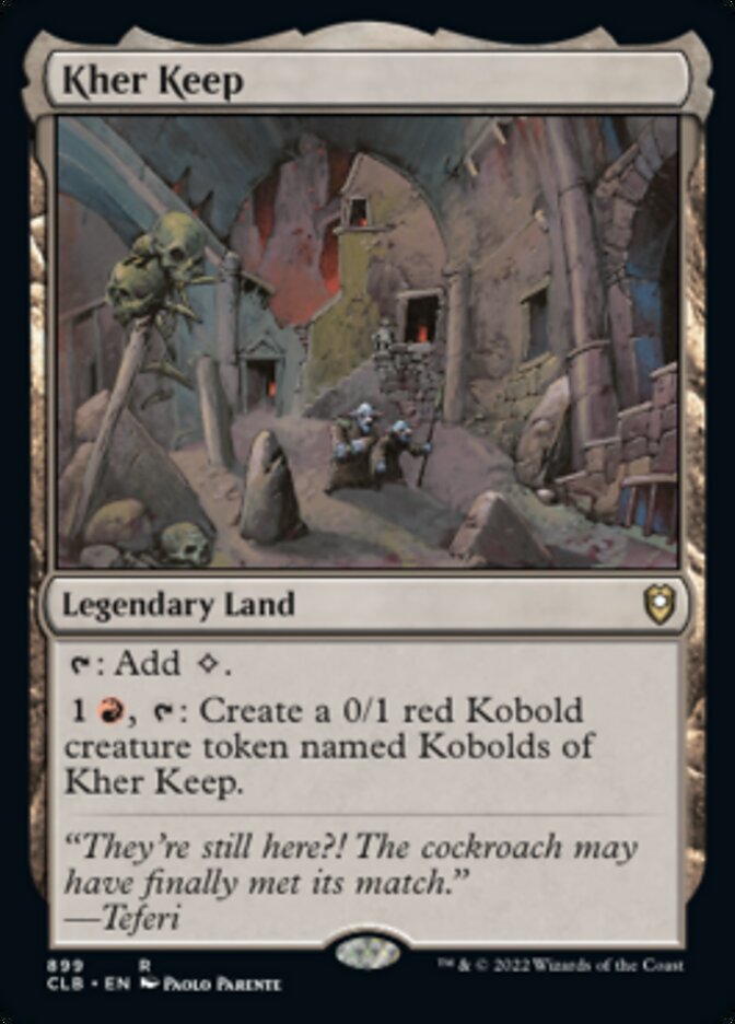 Kher Keep [Commander Legends: Battle for Baldur's Gate] | Webway Games