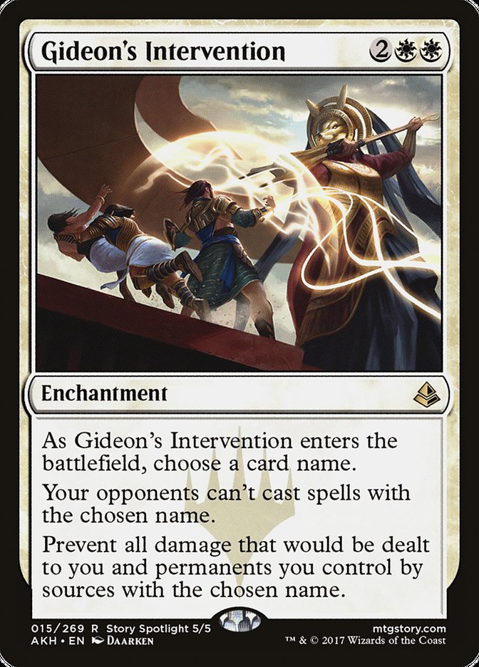Gideon's Intervention [Amonkhet] | Webway Games