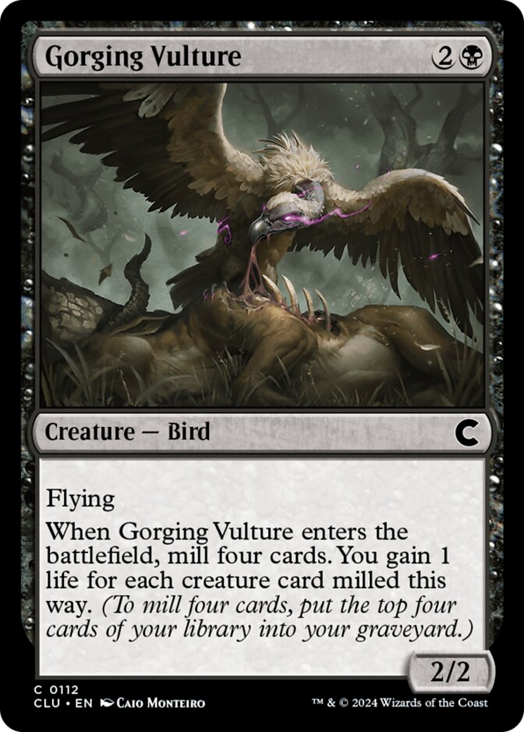 Gorging Vulture [Ravnica: Clue Edition] | Webway Games