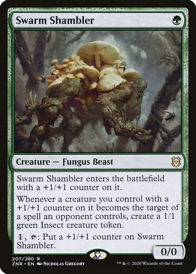 Swarm Shambler [Zendikar Rising] | Webway Games