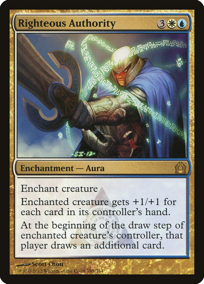 Righteous Authority [Return to Ravnica] | Webway Games