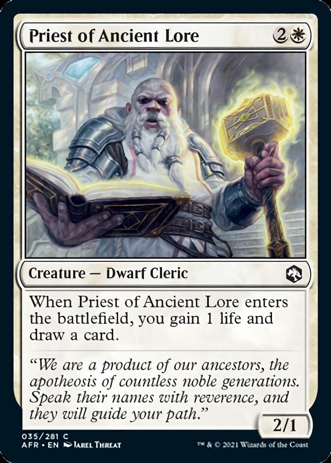 Priest of Ancient Lore [Dungeons & Dragons: Adventures in the Forgotten Realms] | Webway Games