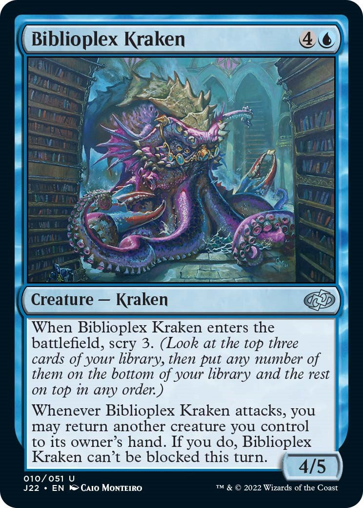 Biblioplex Kraken [Jumpstart 2022] | Webway Games