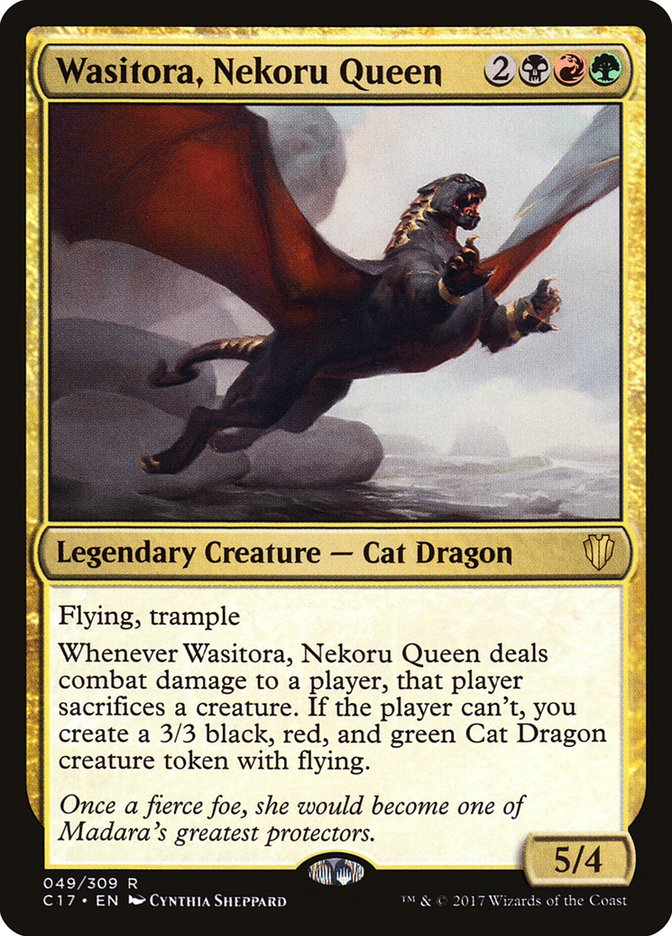Wasitora, Nekoru Queen [Commander 2017] | Webway Games