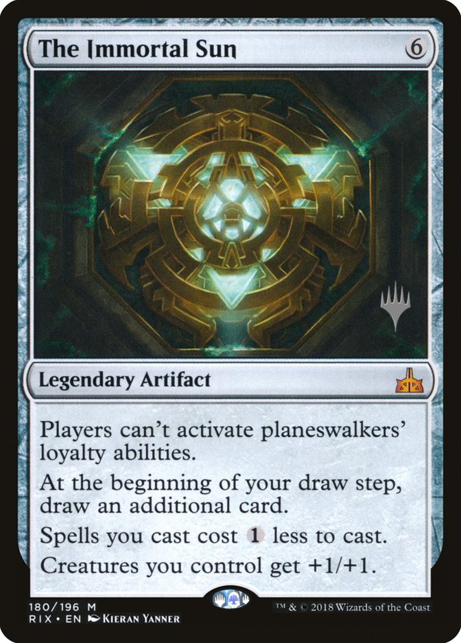 The Immortal Sun (Promo Pack) [Rivals of Ixalan Promos] | Webway Games