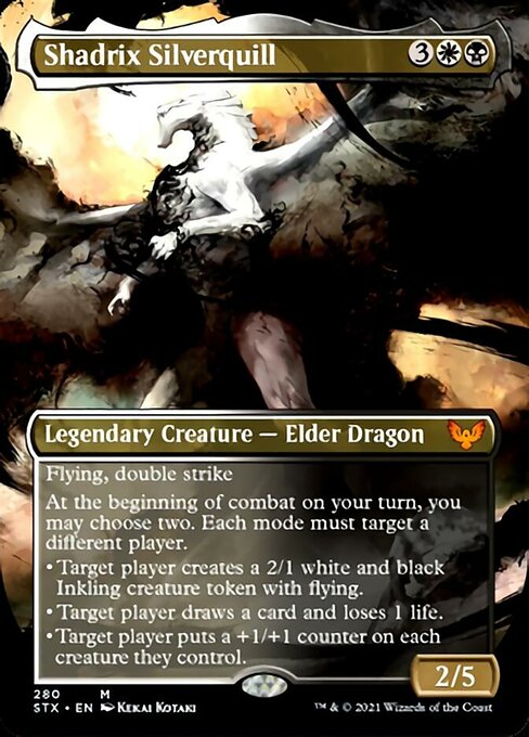 Shadrix Silverquill (Extended) [Strixhaven: School of Mages] | Webway Games