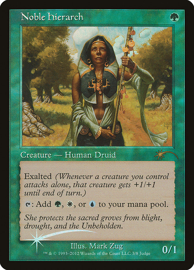 Noble Hierarch [Judge Gift Cards 2012] | Webway Games