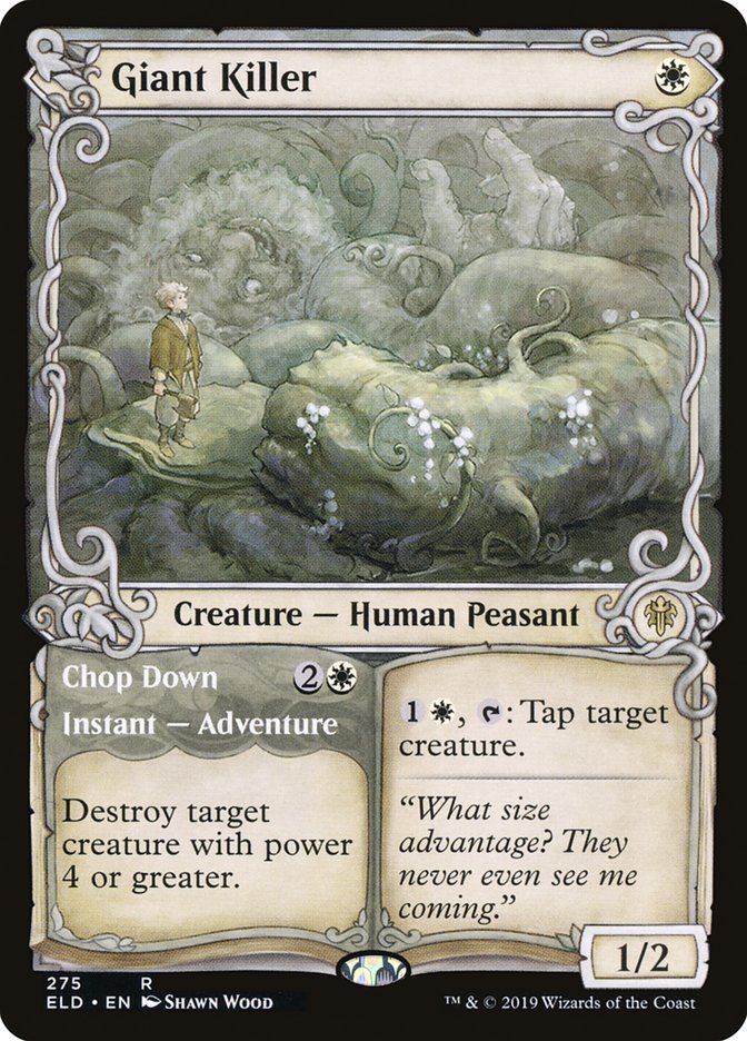 Giant Killer // Chop Down (Showcase) [Throne of Eldraine] | Webway Games