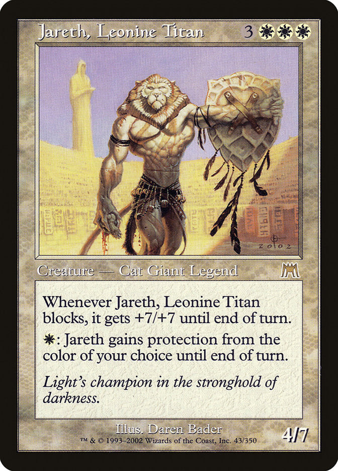 Jareth, Leonine Titan [Onslaught] | Webway Games