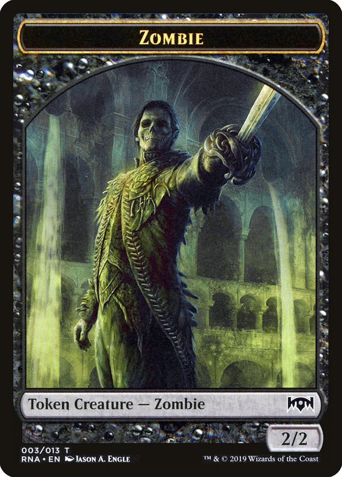 Zombie [Ravnica Allegiance Tokens] | Webway Games