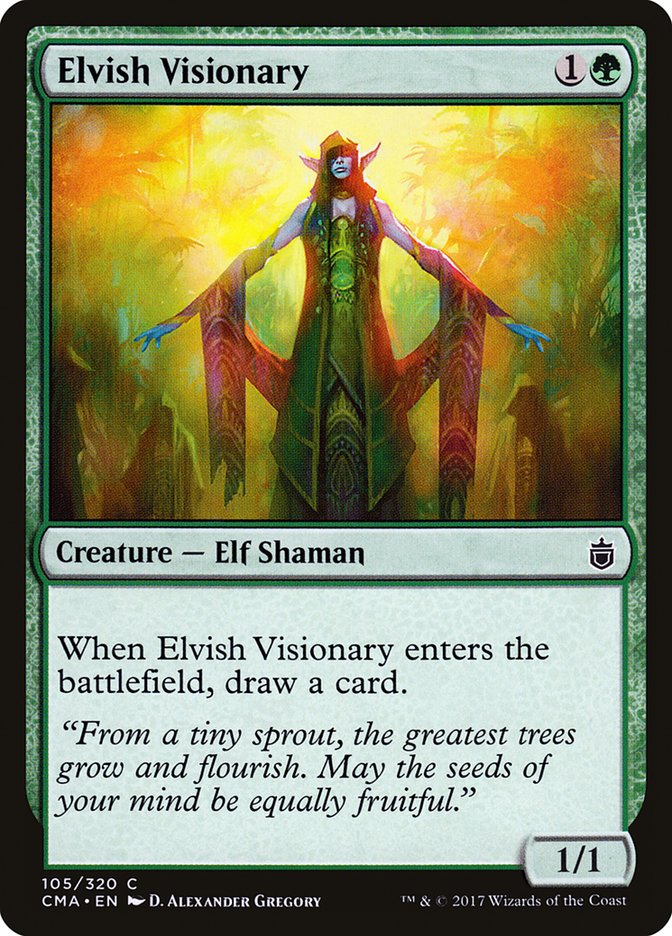 Elvish Visionary [Commander Anthology] | Webway Games