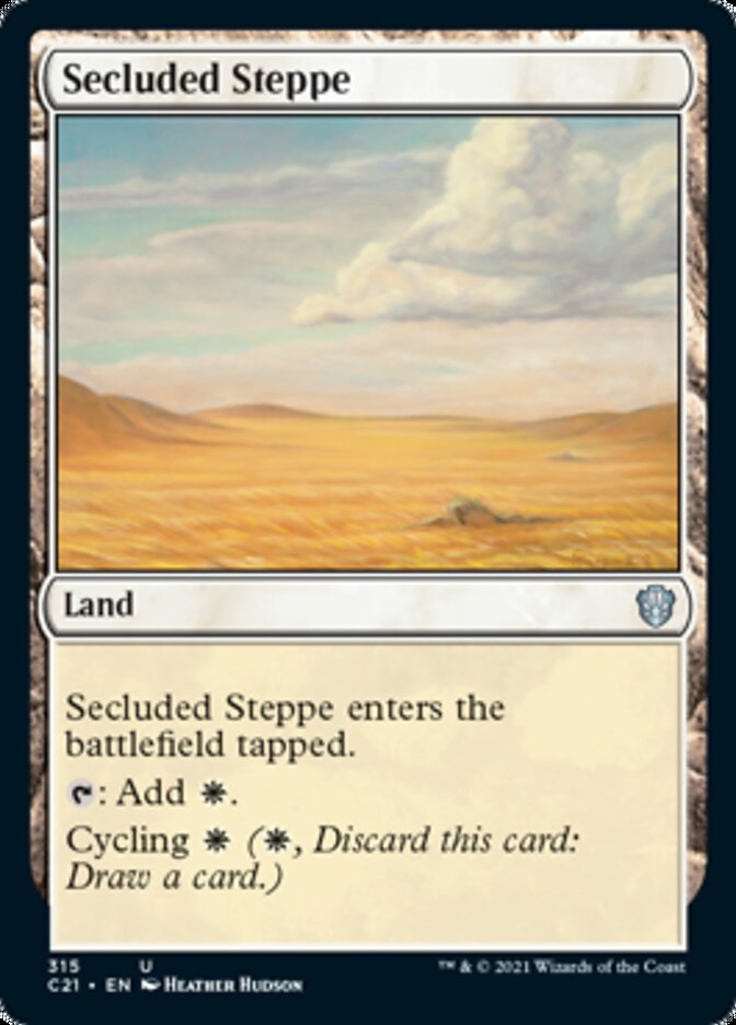 Secluded Steppe [Commander 2021] | Webway Games