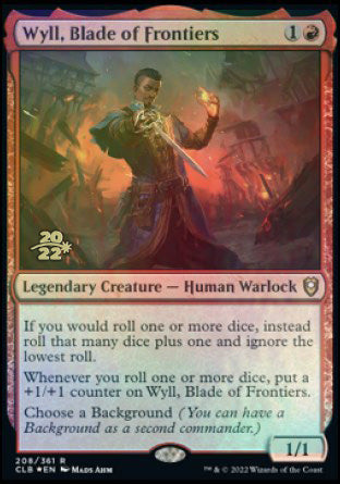 Wyll, Blade of Frontiers [Commander Legends: Battle for Baldur's Gate Prerelease Promos] | Webway Games
