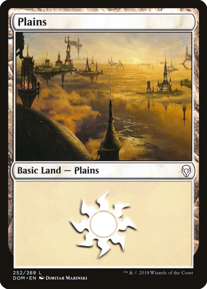 Plains (#252) [Dominaria] | Webway Games