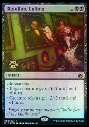 Bloodline Culling [Innistrad: Midnight Hunt Prerelease Promos] | Webway Games