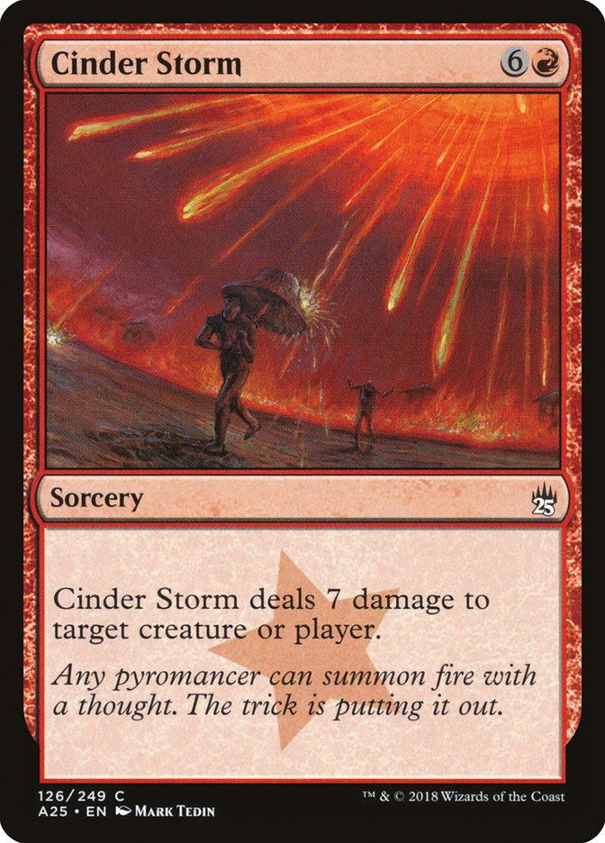 Cinder Storm [Masters 25] | Webway Games