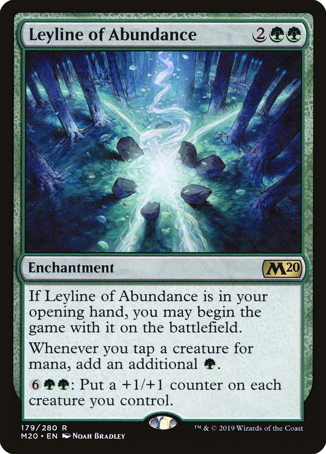 Leyline of Abundance [Core Set 2020] | Webway Games
