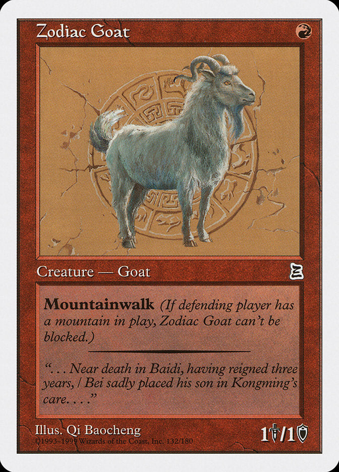 Zodiac Goat [Portal Three Kingdoms] | Webway Games