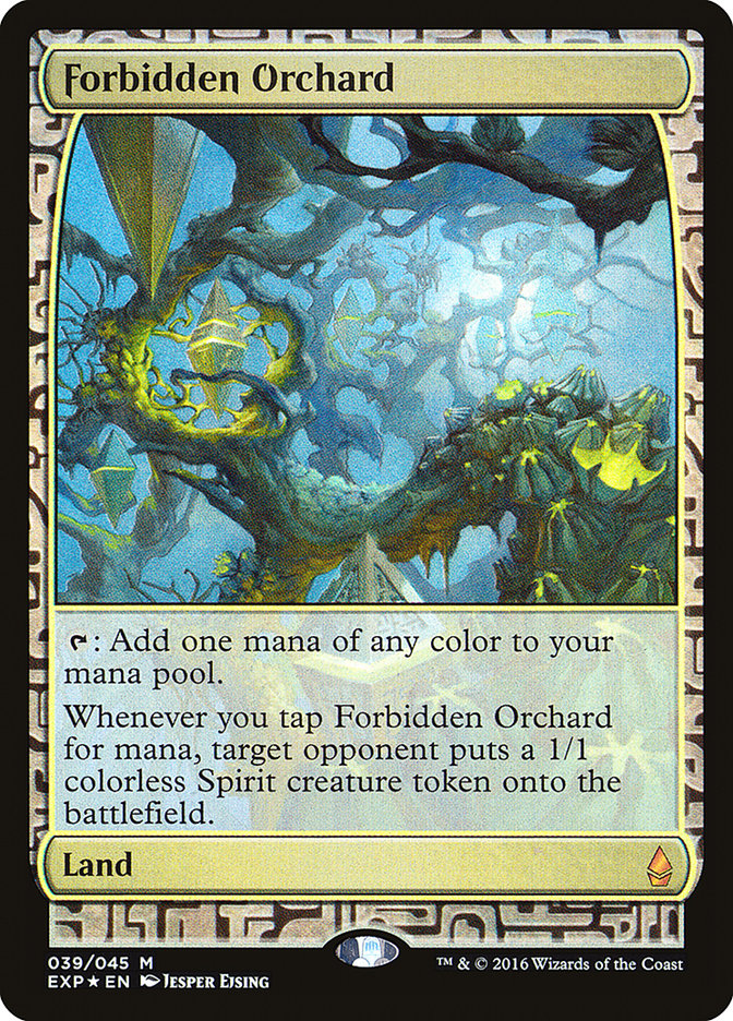 Forbidden Orchard [Zendikar Expeditions] | Webway Games