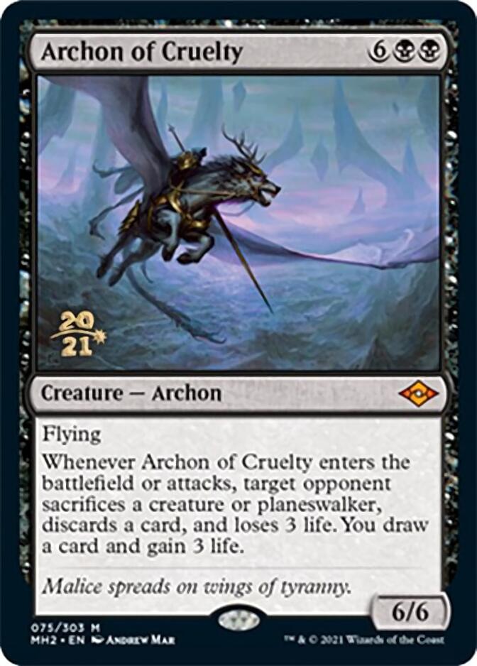 Archon of Cruelty [Modern Horizons 2 Prerelease Promos] | Webway Games
