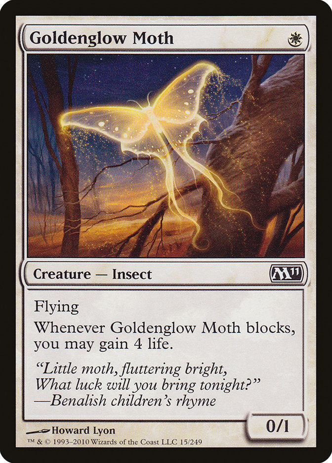 Goldenglow Moth [Magic 2011] | Webway Games