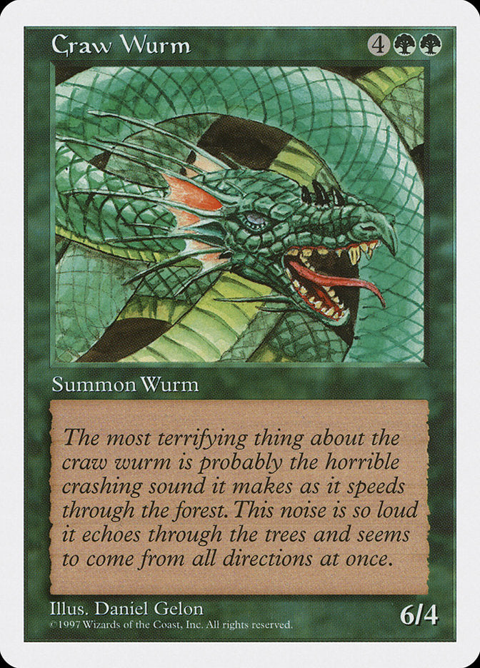 Craw Wurm [Fifth Edition] | Webway Games