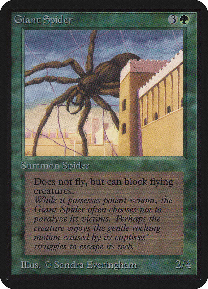 Giant Spider [Limited Edition Alpha] | Webway Games