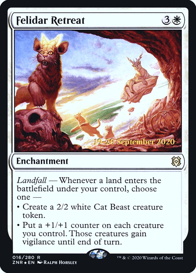 Felidar Retreat  [Zendikar Rising Prerelease Promos] | Webway Games